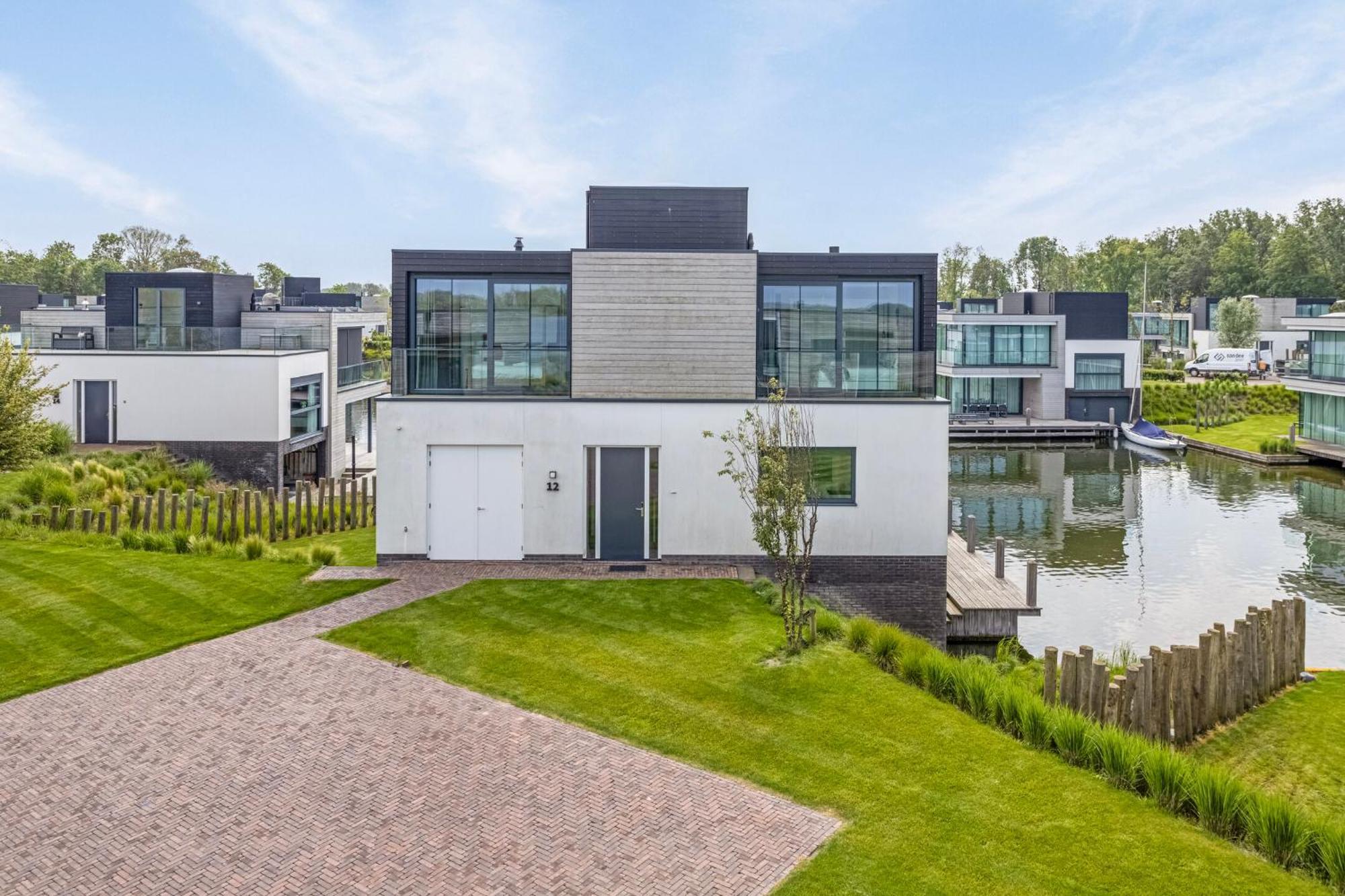 Lake House With Dock At Lake Veere, Zeeland Arnemuiden Exterior foto
